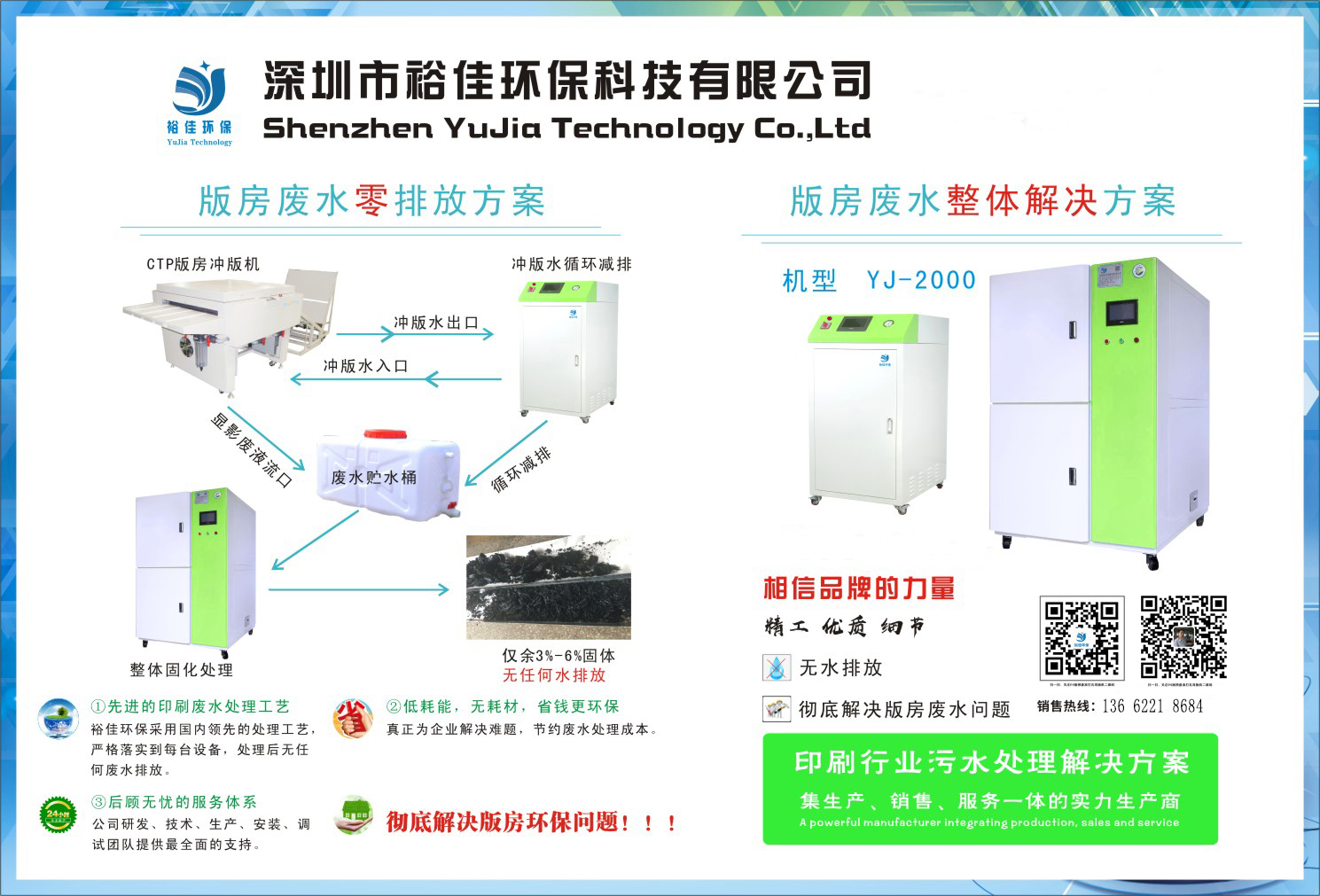 印刷版房廢水處理